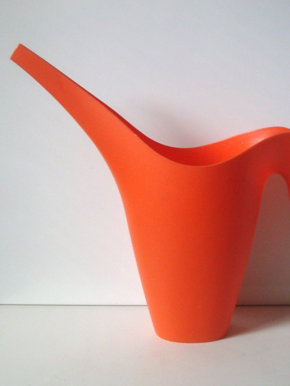 Iconic IKEA PS Vållö Plastic Watering Can Vase Deep Orange Vintage Y2k - Picture 5 of 8